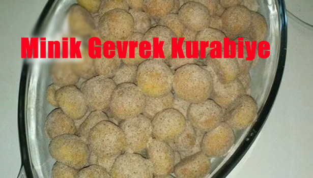 MİNİK GEVREK KURABİYE NASIL YAPILIR?