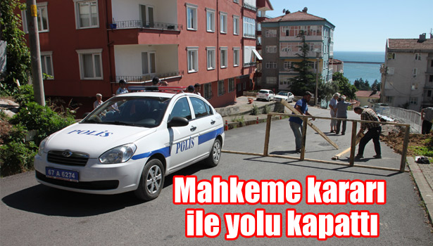 MAHALLE HALKI TEPKİ GÖSTERDİ