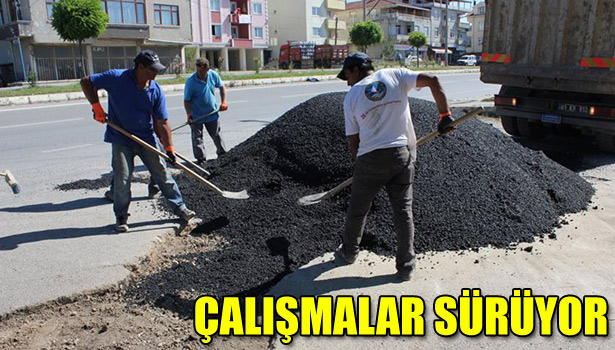 ÇALIŞMALAR SÜRÜYOR