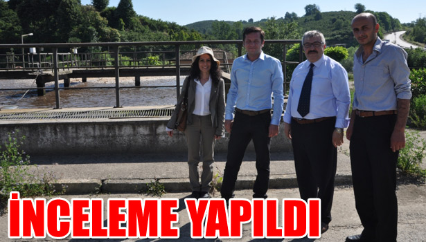 ATIKSU ARITMA TESİSLERİNE İNCELEME YAPILDI