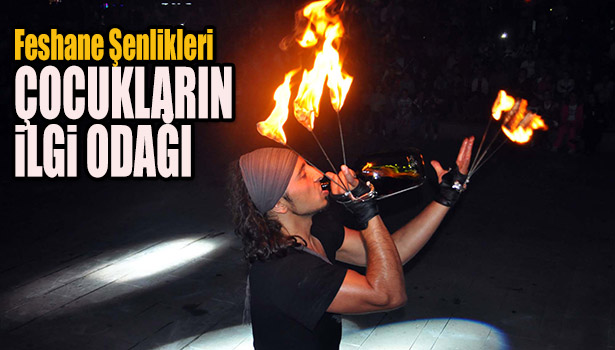 FESHANE ŞENLİKLERİNE ÇOCUKLARDAN YOĞUN İLGİ