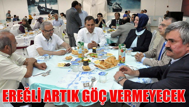 EREĞLİ ARTIK GÖÇ VERMEYECEK
