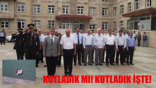 KUTLADIK MI !KUTLADIK İŞTE!