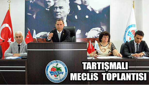 TARTIŞMALI MECLİSTE MASALAR YUMRUKLANDI