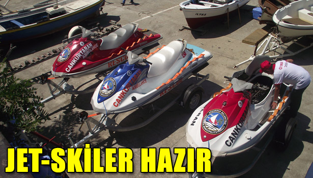 AKÇAKOCA PLAJLARINDAJET-SKİ LER HAZIR