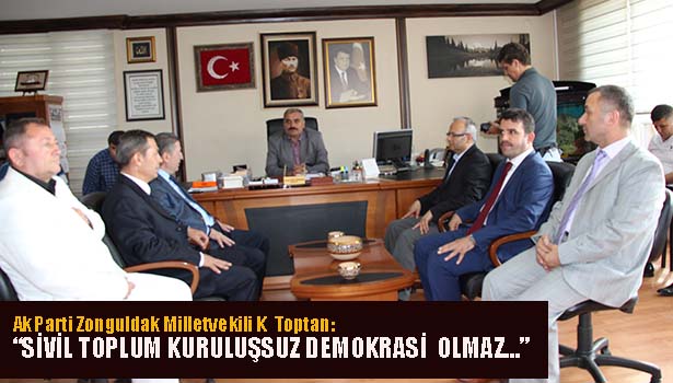 SİVİL TOPLUM KURULUŞSUZ DEMOKRASİ OLMAZ