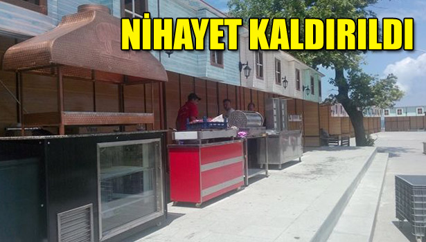 NİHAYET KALDIRILDI