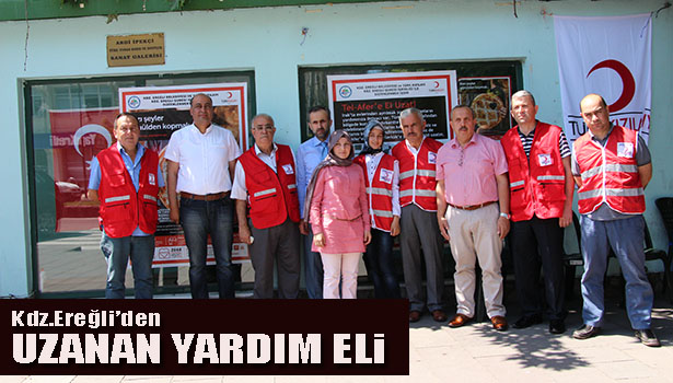 KDZ.EREĞLİ'DEN TEL AFER'E YARDIM KAMPANYASI BAŞLATILDI