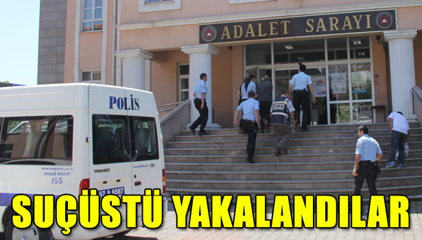 250 AYRI SUÇTAN SABIKALI OLAN HIRSIZLIK ZANLILARI YAKALANDI