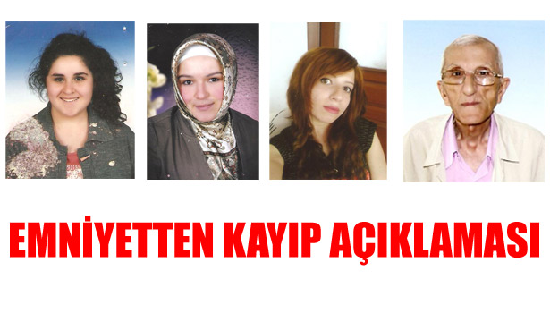 EMNİYETTEN KAYIP AÇIKLAMASI