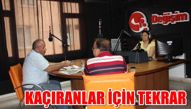 PROGRAMI KAÇIRANLAR İÇİN