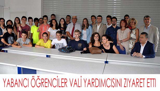 YABANCI ÖĞRENCİLERDEN, VALİ YARDIMCISI İNAN'A ZİYARET