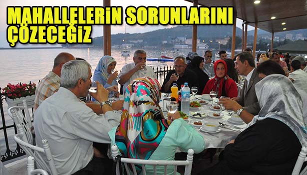 UYSAL: MAHALLELERİN SORUNLARINI BİRLİKTE ÇÖZECEĞİZ