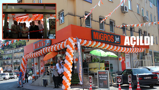 MİGROS 2. ŞUBESİNİ AÇTI