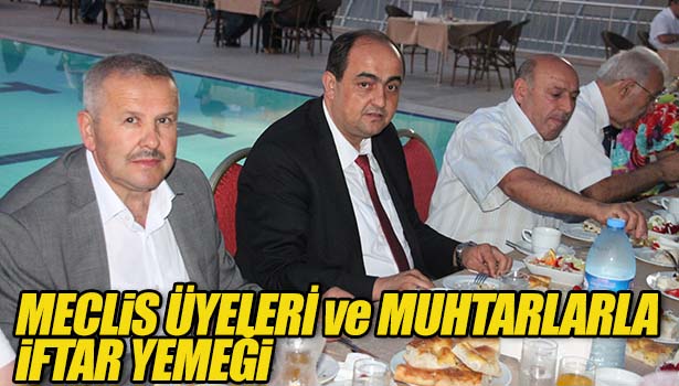 GÜLÜÇ BELEDİYE BAŞKANI DEMİRTAŞ, MECLİS ÜYELERİ VE MUHTARLARA İFTAR VERDİ