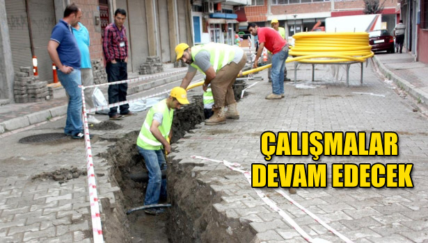 DOĞALGAZ ÇALIŞMALARINA DEVAM EDİLECEK