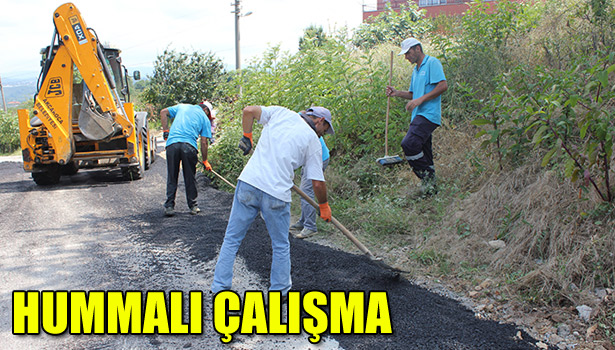AKÇAKOCA BELEDİYE'SİNDE HUMMALI ÇALIŞMALAR
