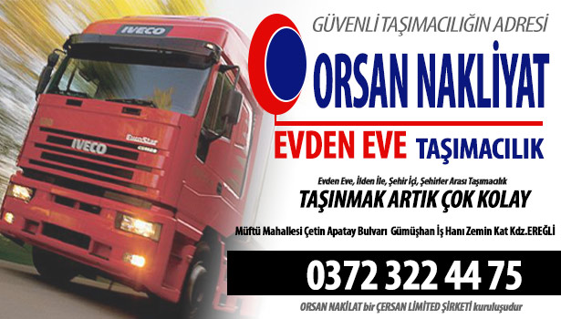 ORSAN'LA GÜVEN TAŞIYORUZ