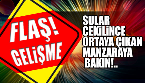 Bir Evi Su Bastı, Seralardaki Hasar Sular Çekilince Ortaya Çıktı