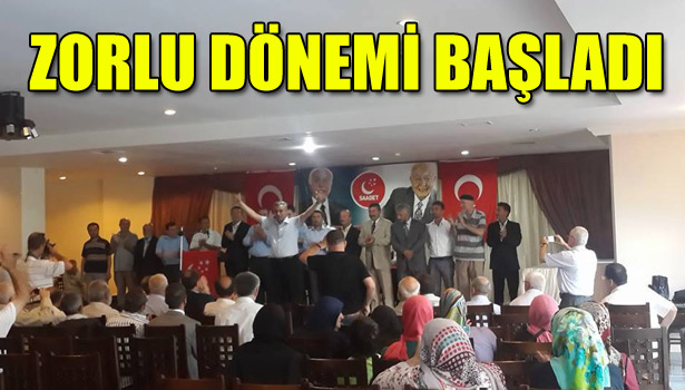 AKÇAKOCA SAADET PARTİSİNDE MUSTAFA ZORLU DÖNEMİ