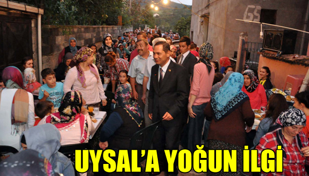UYSAL'A YOĞUN İLGİ