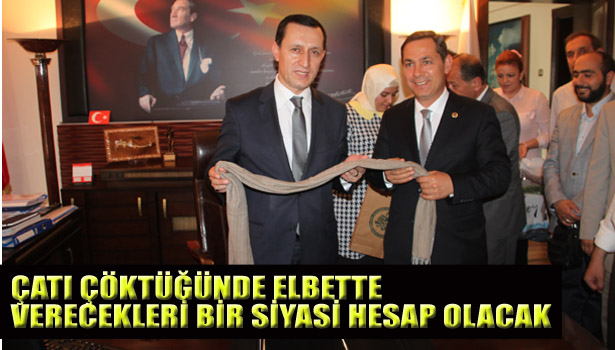 İŞLER: ÇATI ÇÖKTÜĞÜNDE ELBETTE VERECEKLERİ BİR SİYASİ HESAP OLACAK
