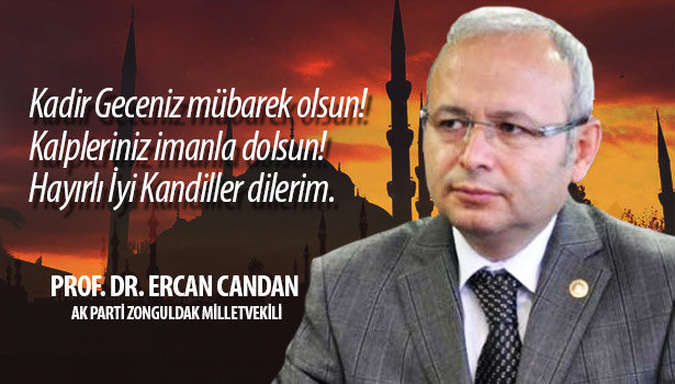 CANDAN'DAN KADİR GECESİ MESAJI