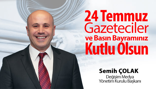 ÇOLAK BASIN BAYRAMINI KUTLADI