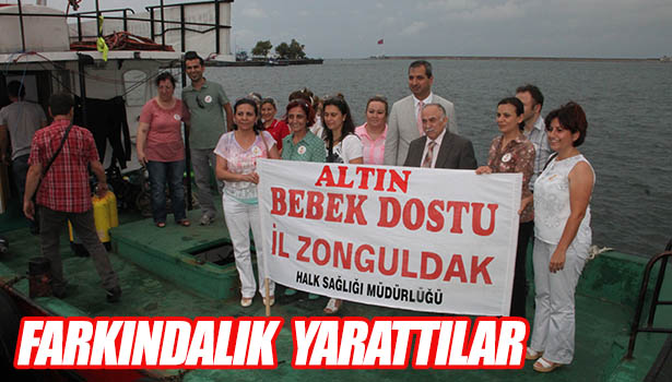 ANNE SÜTÜNÜN ÖNEMİ DENİZDEN ANLATILMAYA ÇALIŞILDI