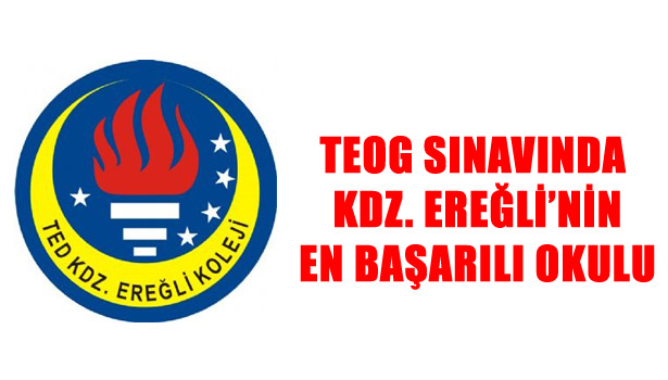 TEOG SINAVINDA KDZ. EREĞLİ'NİN EN BAŞARILI OKULU