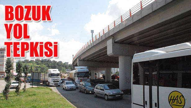 SÜRÜCÜLERİN BOZUK YOL TEPKİSİ