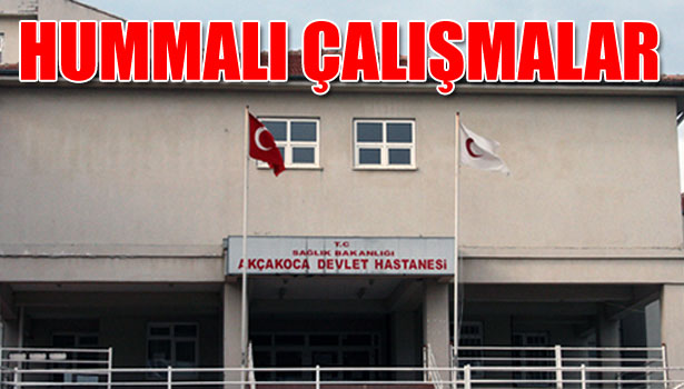 SAĞLIK GRUP BAŞKANLIĞINDA HUMMALI ÇALIŞMALAR