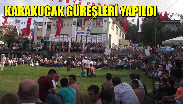 KARAKUCAK GÜREŞLERİ YAPILDI