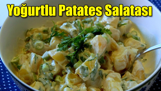 YOĞURTLU PATATES SALATASI TARİFİ