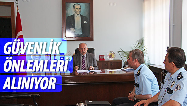 KARADENİZ EREĞLİ'DE GÜVENLİK TEDBİRLERİ ALINIYOR