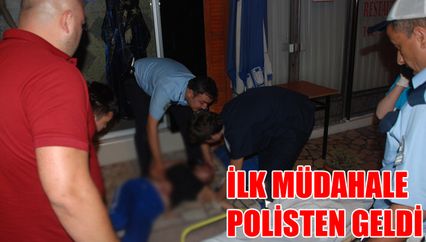 SARA NÖBETİ GEÇİREN KADINA İLK MÜDAHALE POLİSTEN GELDİ