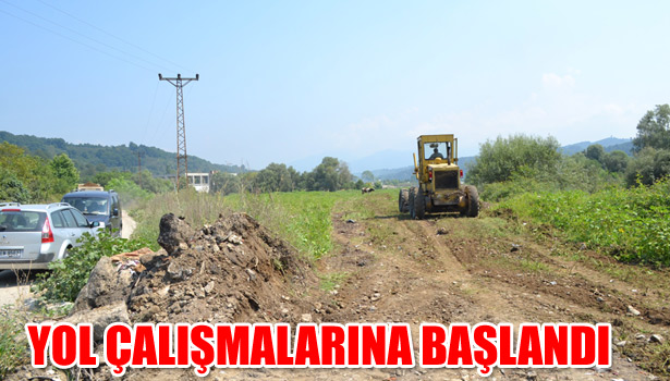 ALAPLI MOLLABEY ALTERNATİF YOL ÇALIŞMALARINA BAŞLANDI