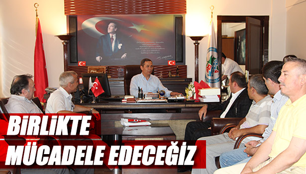 EREĞLİ'DE ODA BAŞKANLARI UYSAL'I ZİYARET ETTİ