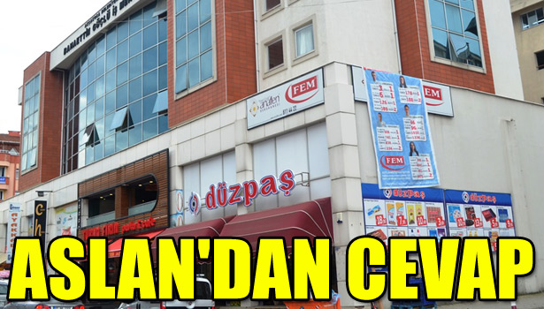 ASLAN'DAN CEVAP