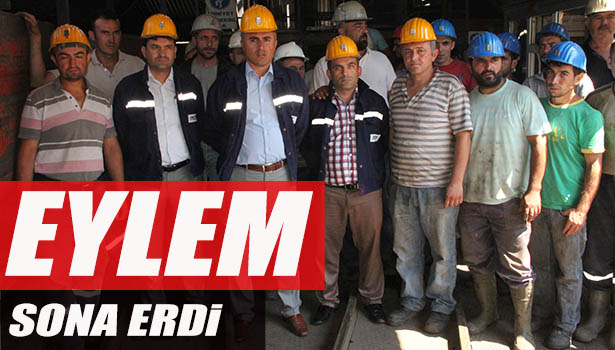 İŞÇİ EYLEMİ SONA ERDİ, KURUM YÖNETİCİLERİ GÖRÜŞECEK