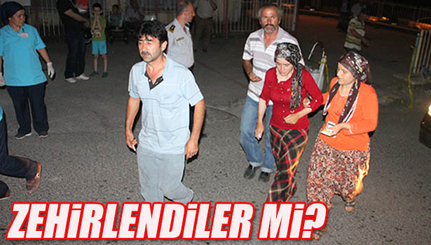 FINDIK İŞÇİLERİ, YEDİKLERİ YEMEKTEN ZEHİRLENDİ İDDİASI