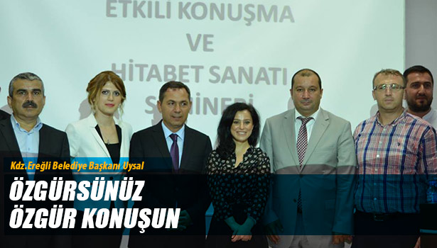 BAŞKAN UYSAL:" İYİ BİR LİDER İŞLERİ DOĞRU YAPAN DEĞİL, DOĞRU İŞLER YAPANDIR..."