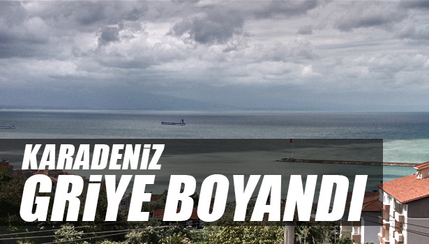KARADENİZ KIYILARI GRİYE BOYANDI