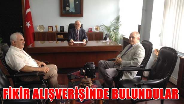 FİKİR ALIŞVERİŞİNDE BULUNDULAR