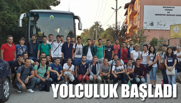 YOLCULUK BAŞLADI