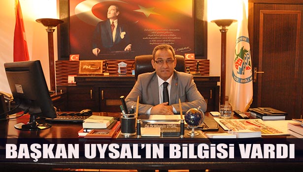 EKŞİ "BU OLAY BELEDİYE BAŞKANININ BİLGİSİ DAHİLİNDE GERÇEKLEŞTİ"