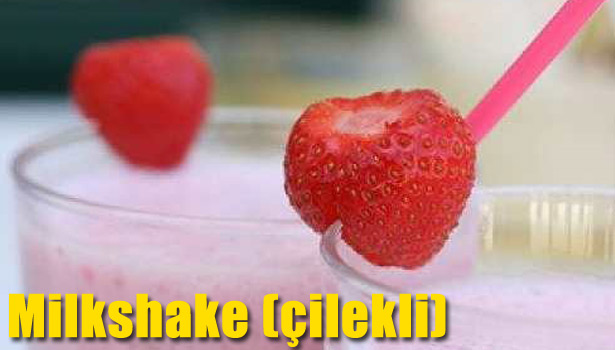 MİLKSHAKE (ÇİLEKLİ)