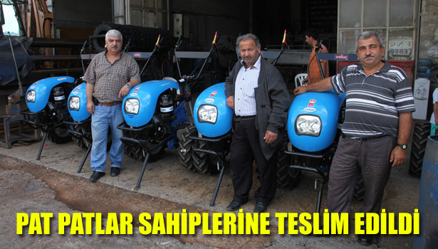 EREĞLİ'DE HİBE PAT PATLAR SAHİPLERİNE TESLİM EDİLDİ