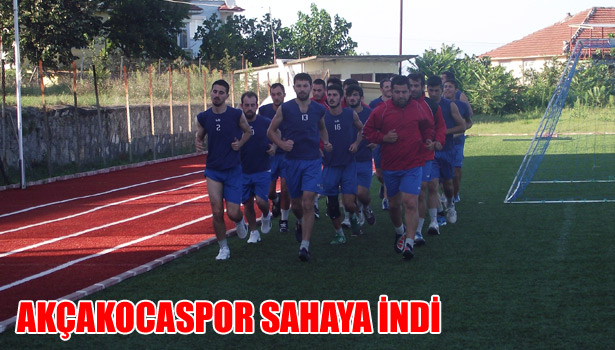 AKÇAKOCASPOR SAHAYA İNDİ