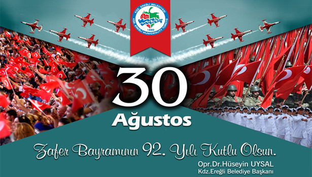 EREĞLİ BELEDİYESİ'NDEN KUTLAMA MESAJI